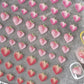 Peachy Day, Fruit Themed 2D Nail Art Stickers (004)