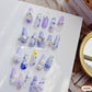 Purple Animal Fantasy Nail Art Stickers (to2150, to2152, to2158, to2175)
