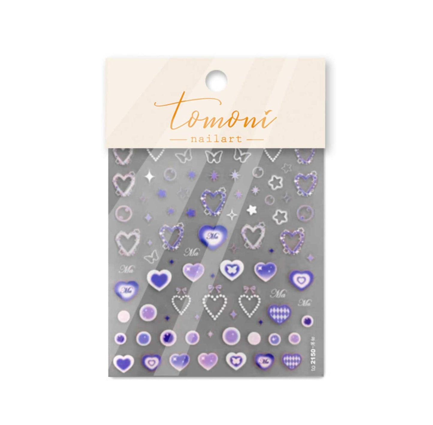 Purple Animal Fantasy Nail Art Stickers (to2150, to2152, to2158, to2175)
