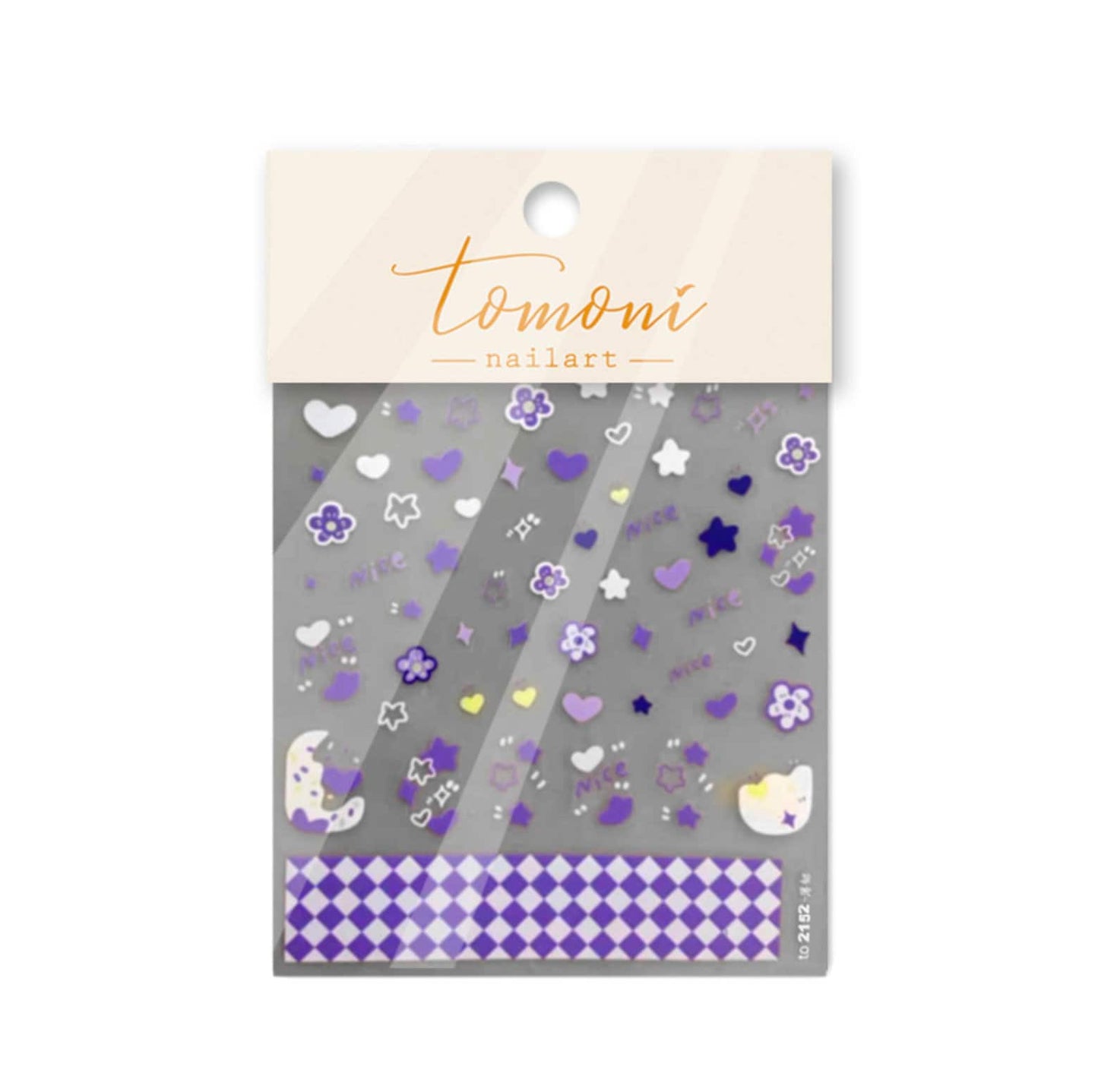 Purple Animal Fantasy Nail Art Stickers (to2150, to2152, to2158, to2175)