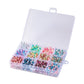 Rainbow ABS Plastic Gradient Pearl Beads (With Hole) Set