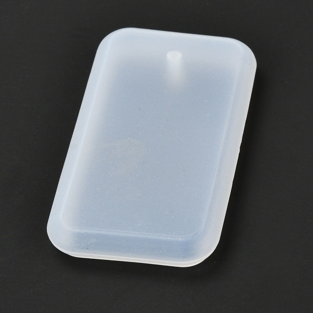 Rectangle Tag Charm Silicone Mold