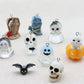 Resin Ancient Skull and Ghost, Halloween Themed Resin Charms