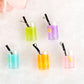 Resin Bottle Colorful Cute Drink Charm with Eye Pin (26mm x 11mm)