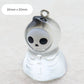 Resin Ancient Skull and Ghost, Halloween Themed Resin Charms