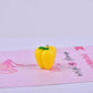 Resin Vegetable Charms  (Red Pepper, Yellow Pepper, Garlic) Food Themed Charms