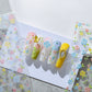 Roses All Day, Flower Themed 5D Nail Art Stickers (MN079, MN080)