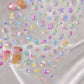 Seashells by the Seashore Themed Nail Art Stickers (MN360, MN368)