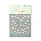 Shiny Lotus Flower Themed Nail Art Stickers (MS401, MS411, MS426)