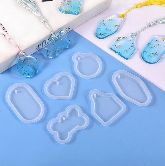 Silicone Tag Themed Molds For Crafting, DIY Supplies