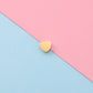 Silver, Gold, Rose Gold Stainless Steel Heart Charms