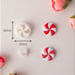 Small/Large Peppermint, Christmas Themed Polymer Clay Tool