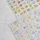 Springtime Doodle Nail Art Stickers (to860, to1366)