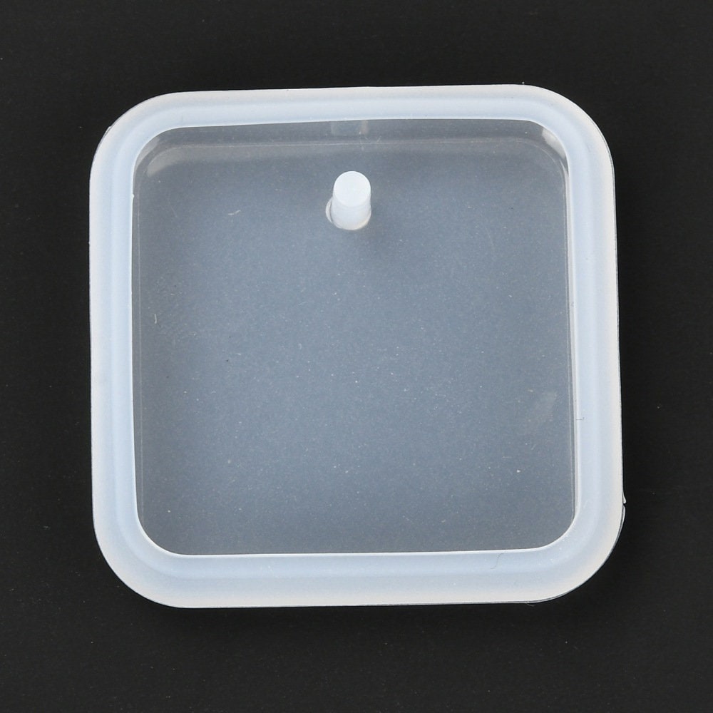 Square Tag Charm Reusable Silicone Mold