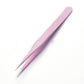 Straight/Bent Stainless Steel Beading Tweezers