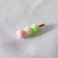 Tiny Dollhouse 1:12 Tricolor Dango, No Hole, No Hook for Dollhouse (6mm x 22mm)