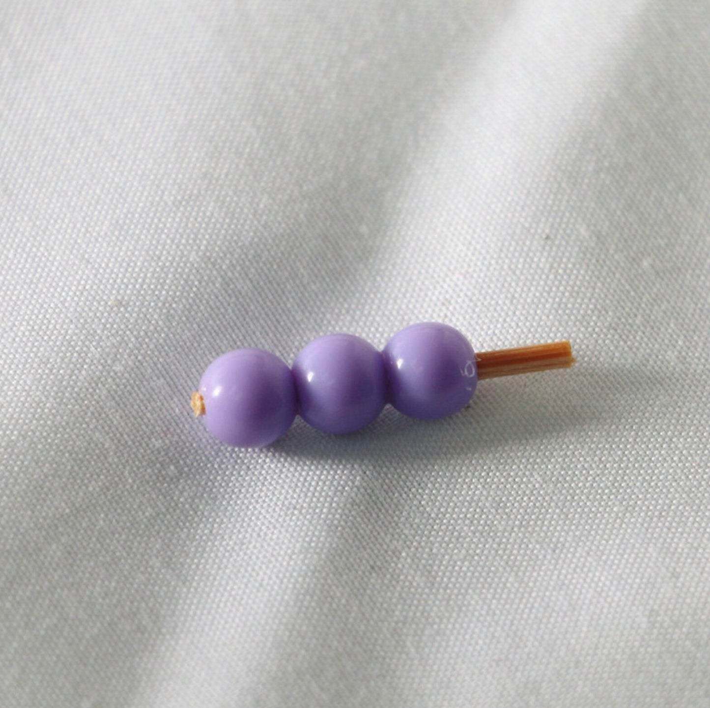 Tiny Dollhouse 1:12 Tricolor Dango, No Hole, No Hook for Dollhouse (6mm x 22mm)