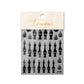 Tomoni Skeleton Hand Bones Nail Stickers (to2467, to2468, to2500, to2502)