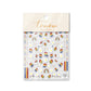Tomoni Rainbow Nail Art Stickers (to577)