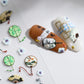 Tuanshan Chinese Fans, Chinese Culture Themed  Nail Art Stickers (MN-134)