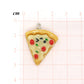 Winky Pizza Slice Acrylic Charm (26MM x 2MM)