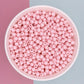 BULK 6MM/8MM Black, White, Clear, Pink Colored Acrylic Beads Round Ball Beads