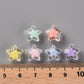 BULK 12MM AB Transparent Acrylic Star Beads