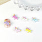 11MM x 12MM Glow-in-Dark Cute Unicorns, 3D Nail Art Charms, Mini Cabochon