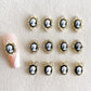 3D Cute Lady In A Portrait Nail Art Charms, Mini Cabochon (10mm x 14mm)