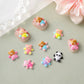 8MM x 12MM Colorful Teddy Bears 3D Nail Art Charms, Mini Cabochon