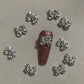 9MM 3D Mini Bow Nail Art Charms, Mini Cabochon