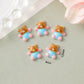 8MM x 12MM Colorful Teddy Bears 3D Nail Art Charms, Mini Cabochon