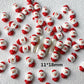 Christmas Nail Art Charms, Mini Cabochon (santa, tree, glove, bell, reindeer)