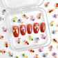 Colorful Mix of Cute Bees, Animal Themed  3D Nail Art Charms, Mini Cabochon