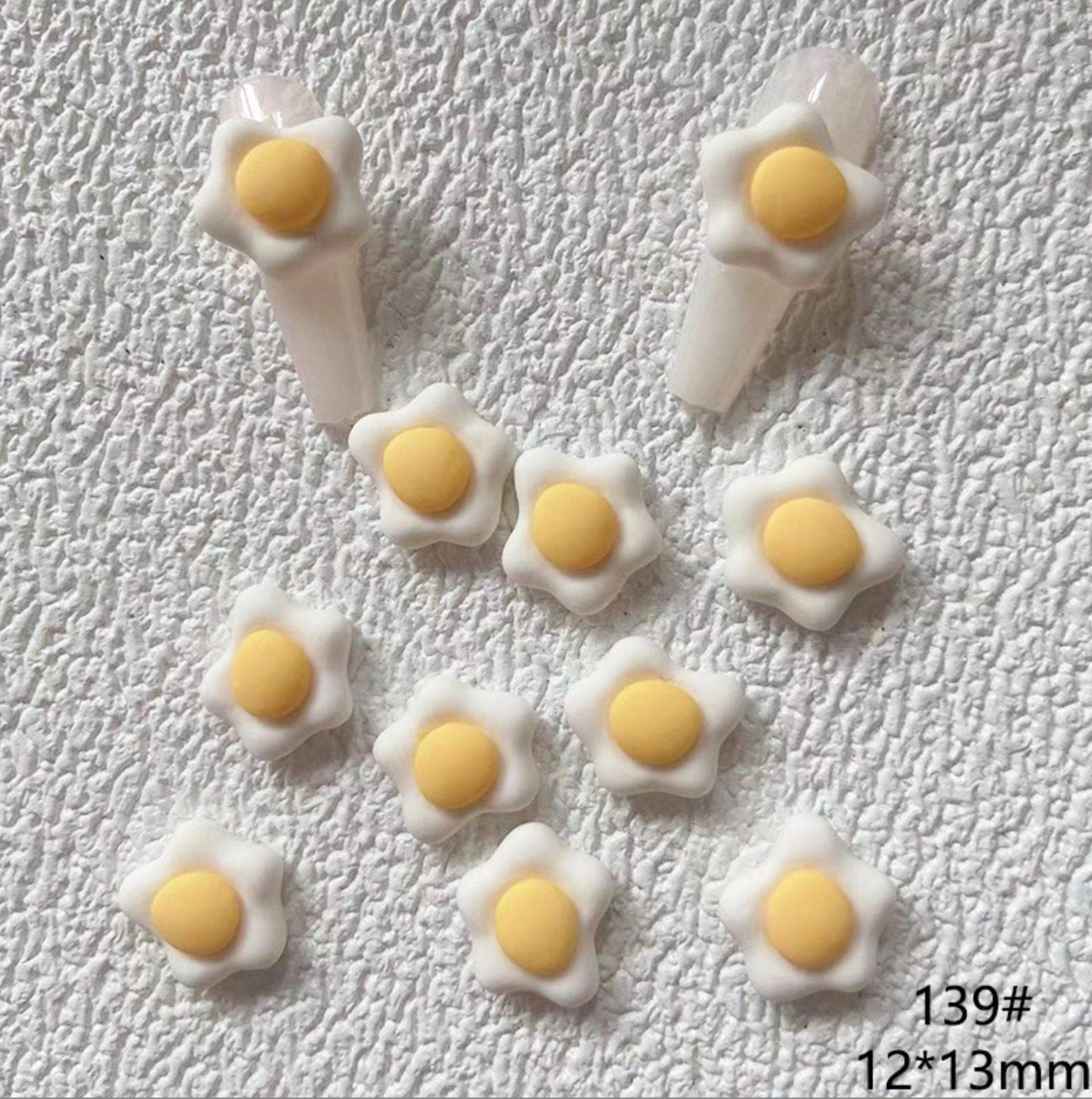 Cute Animal, Ice Cream, Unicorn, and Egg Theme 3D Nail Art Charms,Mini Cabochon