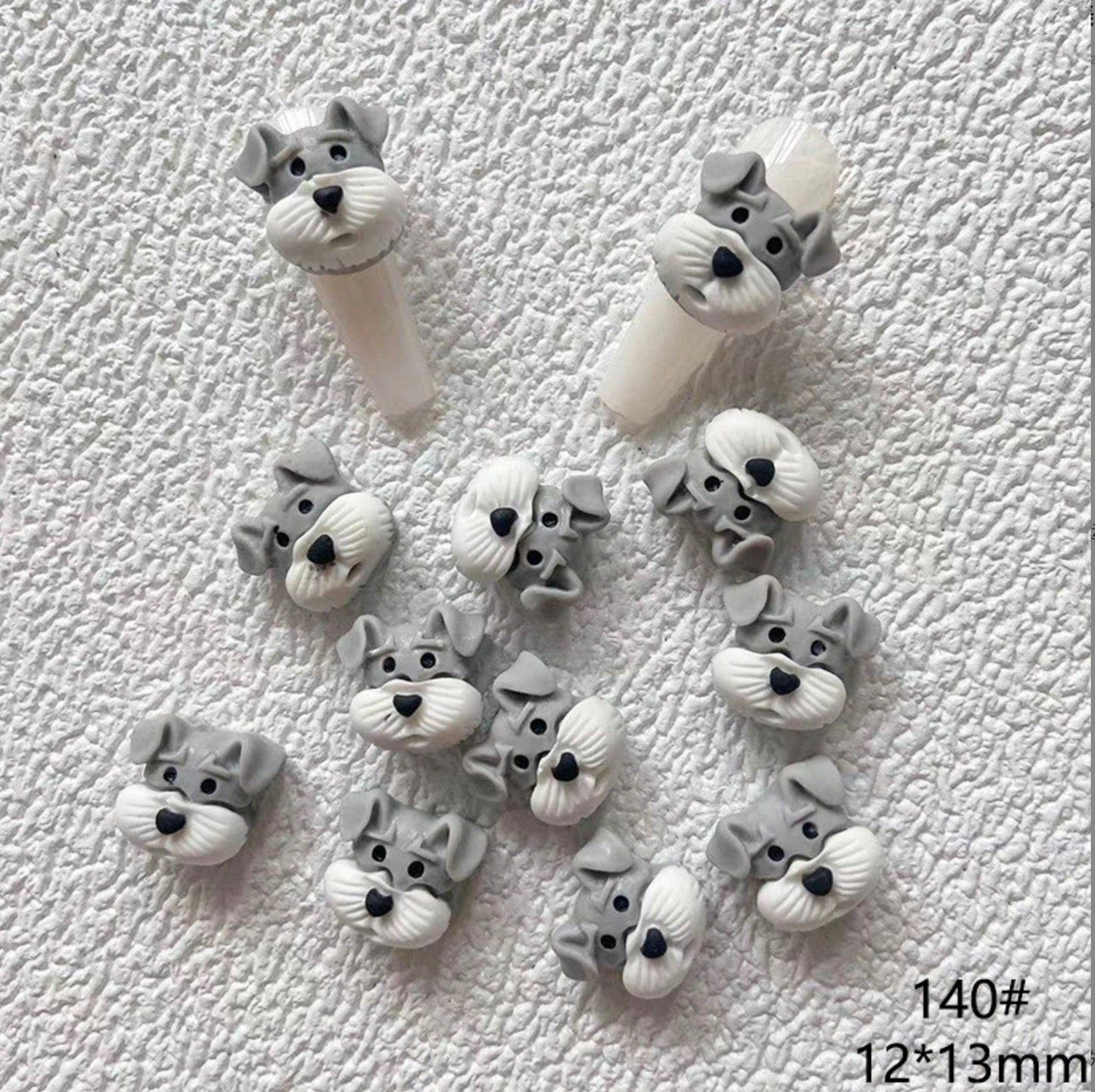 Cute Animal, Ice Cream, Unicorn, and Egg Theme 3D Nail Art Charms,Mini Cabochon