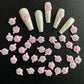 Cute Bear Lollipop Themed Nail Art Charms, Mini Cabochon
