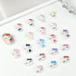 Cute Bow Kitty and Friends, 3D Nail Art Charms, Mini Cabochon