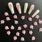 Cute Bear Lollipop Themed Nail Art Charms, Mini Cabochon