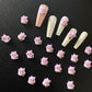Cute Lucky Cat Themed Nail Art Charms, Decoden, DIY Supplies, Mini Cabochon