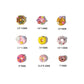 Donut Mix, Dessert Themed 3D Nail Art Charms, Mini Cabochon