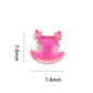 Kawaii Resin Bear Head, Cat Head Themed Nail Art Charms, Mini Cabochon