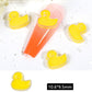 Kawaii Resin Nail Art Charms, (Bee, Planet, Duck, Butterfly, Square Bunny)