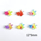 Mixed Gradient Color Goldfish, Animal Themed  3D Nail Art Charms, Mini Cabochon