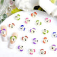 Random Mix of Colored Dogs, Animal Themed  3D Nail Art Charms, Mini Cabochon