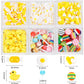Tiny Resin Charms (Egg, Duck, Candy, Lollipop) Nail Art Charms, Mini Cabochon