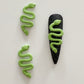 Slithering Snake, Multiple Colors  Animal Themed Nail Art Charms, Mini Cabochon