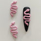 Slithering Snake, Multiple Colors  Animal Themed Nail Art Charms, Mini Cabochon