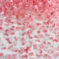 Translucent Light Pink and Clear Random Mix 3D Nail Art Charms, Mini Cabochon
