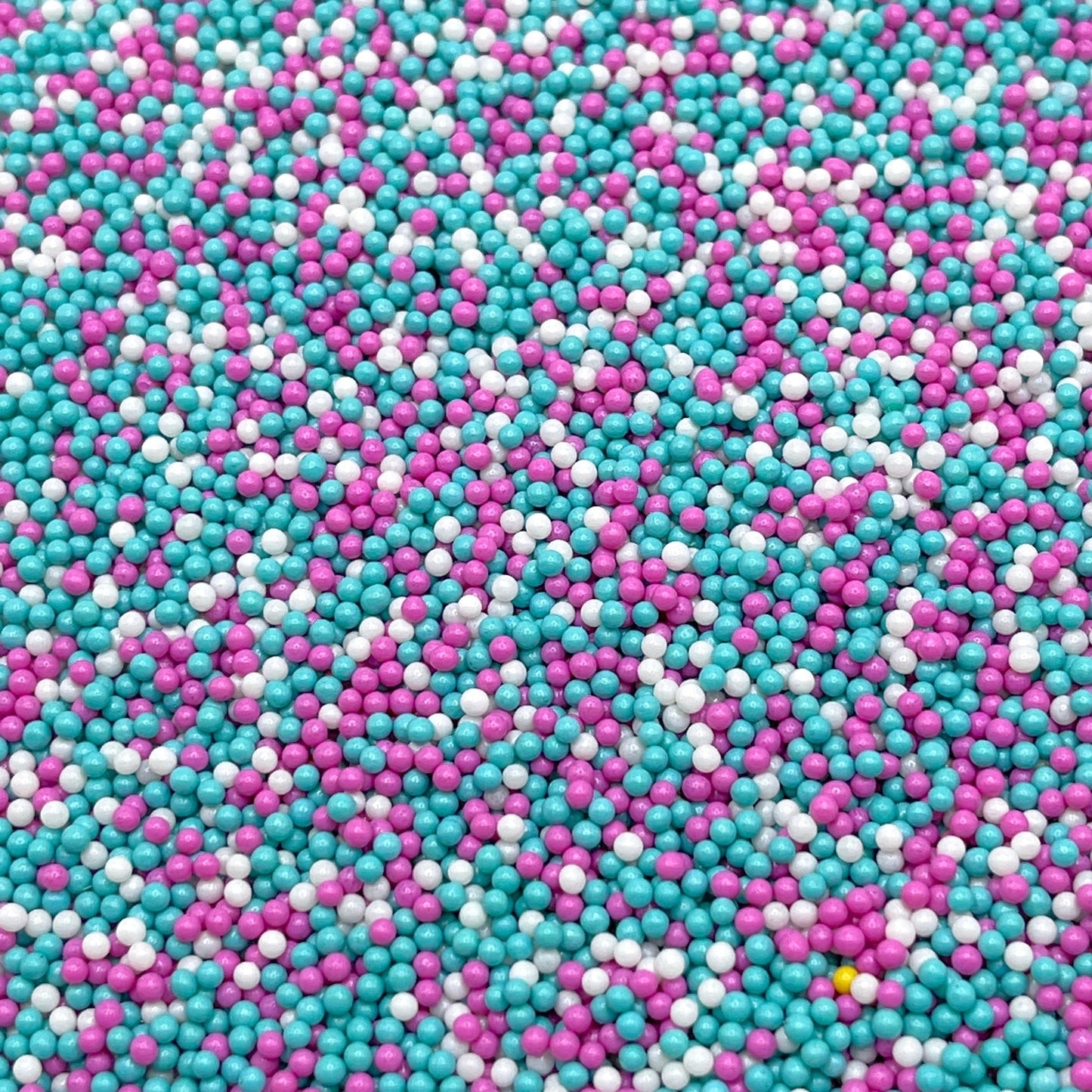 FAKE 2MM Turquoise/Pink Themed Pearl Mix (NOT EDIBLE) D5-14